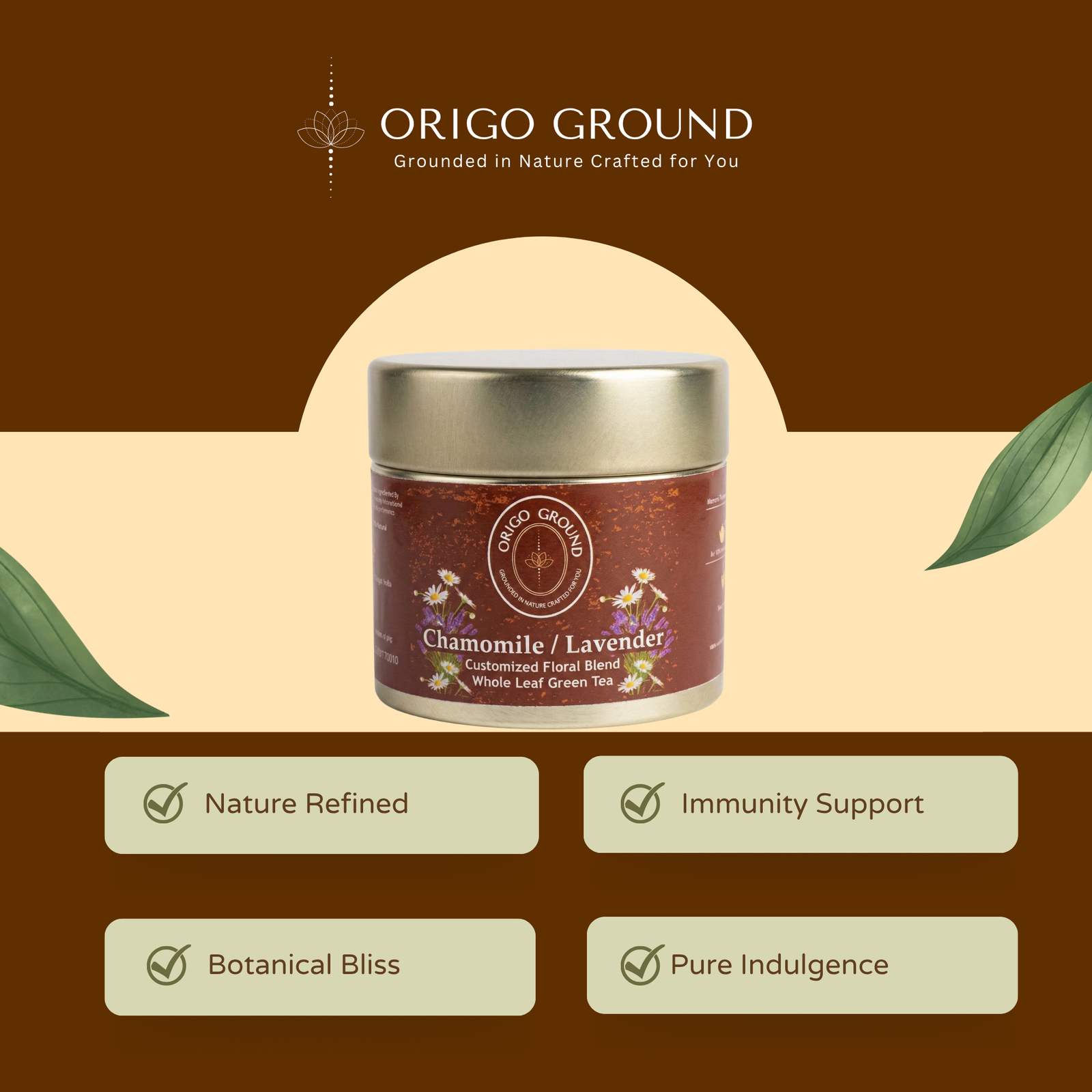 Origo Ground Chamomile/Lavender Green Tea - Image 5