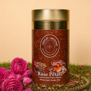 Origo Ground Rose Petals Green Tea