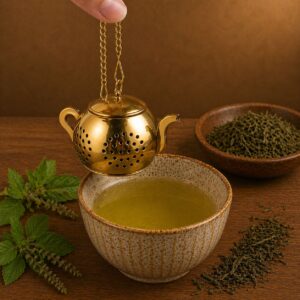 Golden Kettle Shape Infuser