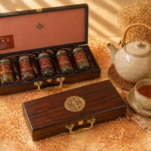 Wooden Brief Case Style Serving & Gift Box.   Size 18"X 8"X4"